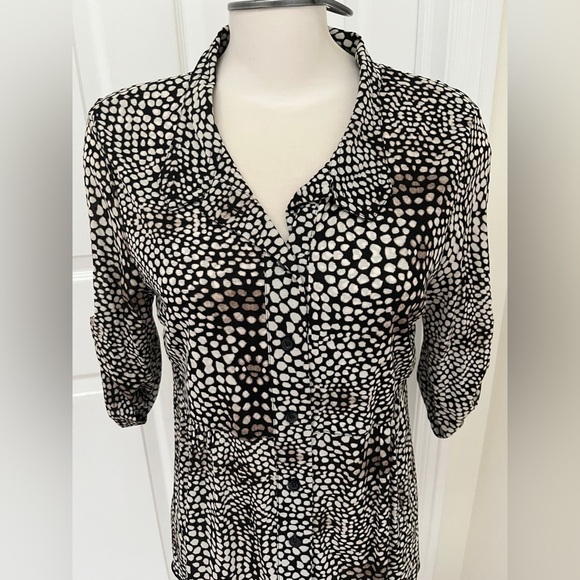 Style & Co long style blouse. Size large - Picture 2 of 6